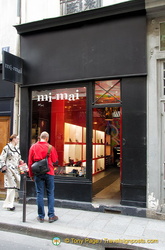 Mi-Mai, a designer boutique at 83 rue Vieille-du-Temple